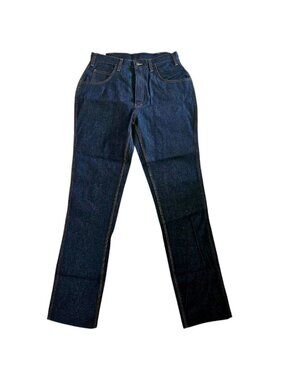 USA Works Jeans Men's Size 33x36 Blue 100% Heavy Duty Cotton Zip Fly Work Pants
